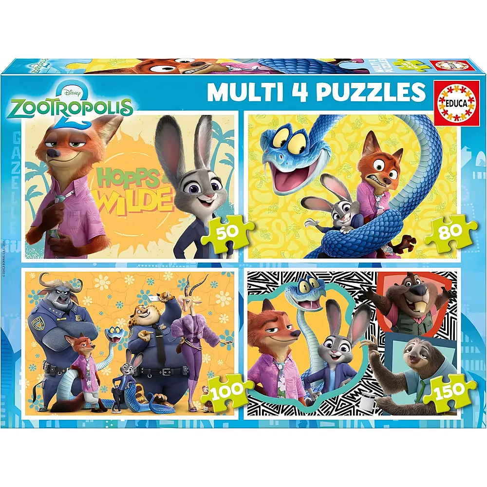 Educa Puzzle Zootopia 2 50Teile