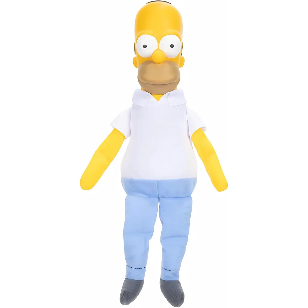 Jakks Pacific Shelf Talkers Pl�sch-sprechender Homer aus den Simpsons, Gelb
