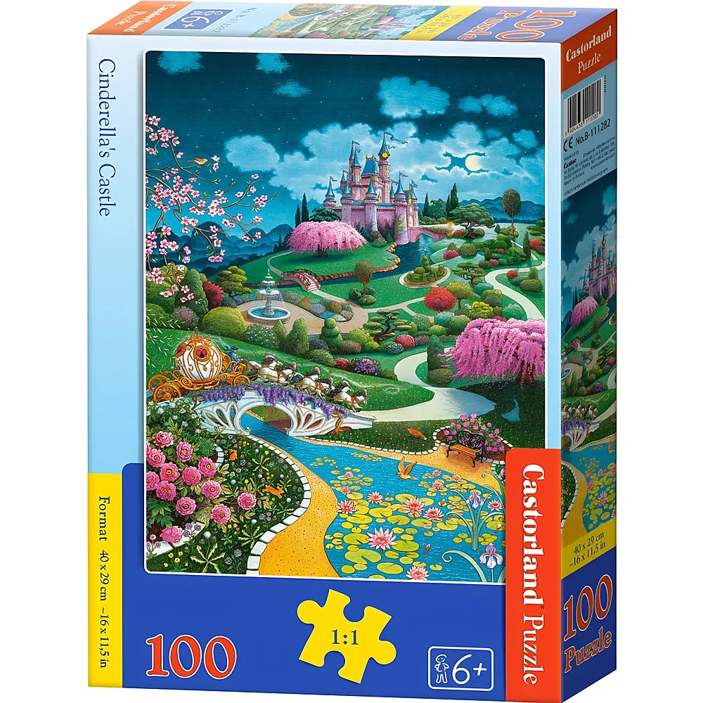 Castorland Puzzle Cinderellas Schloss 100Teile