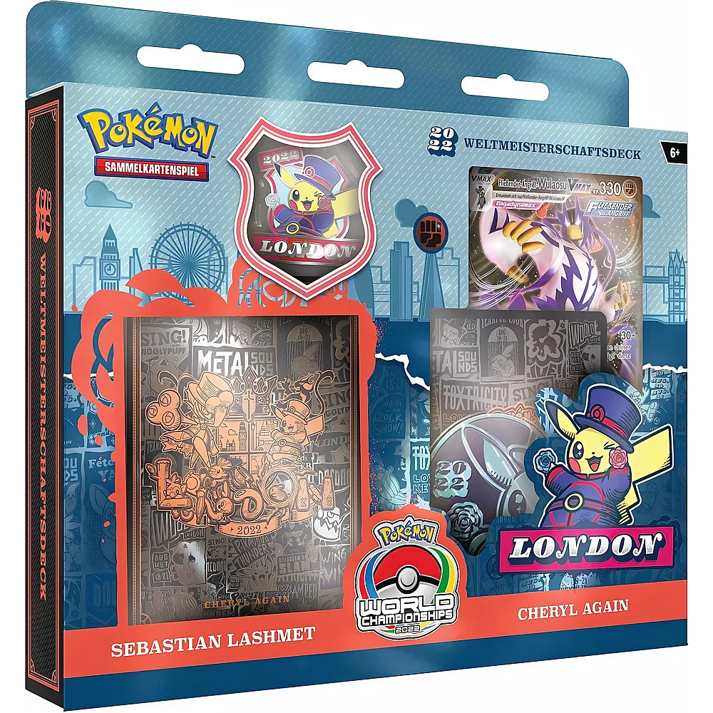 Pok�mon TCG Pok�mon Weltmeisterschaftsdeck 2022: Sebastian Lashmet - Deutsch