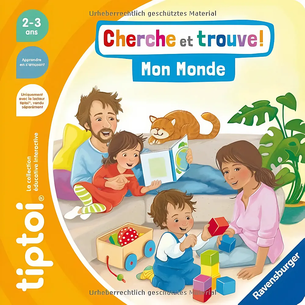 Ravensburger tiptoi Cherche et Trouve Mon Monde - Franais | tiptoi B�cher