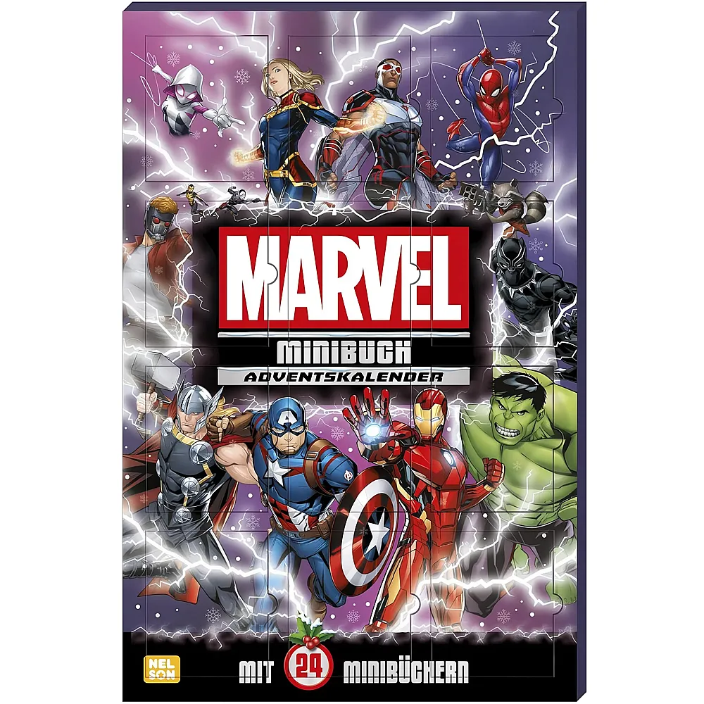 Nelson Mini-Bcher Avengers Minibuch-Adventskalender