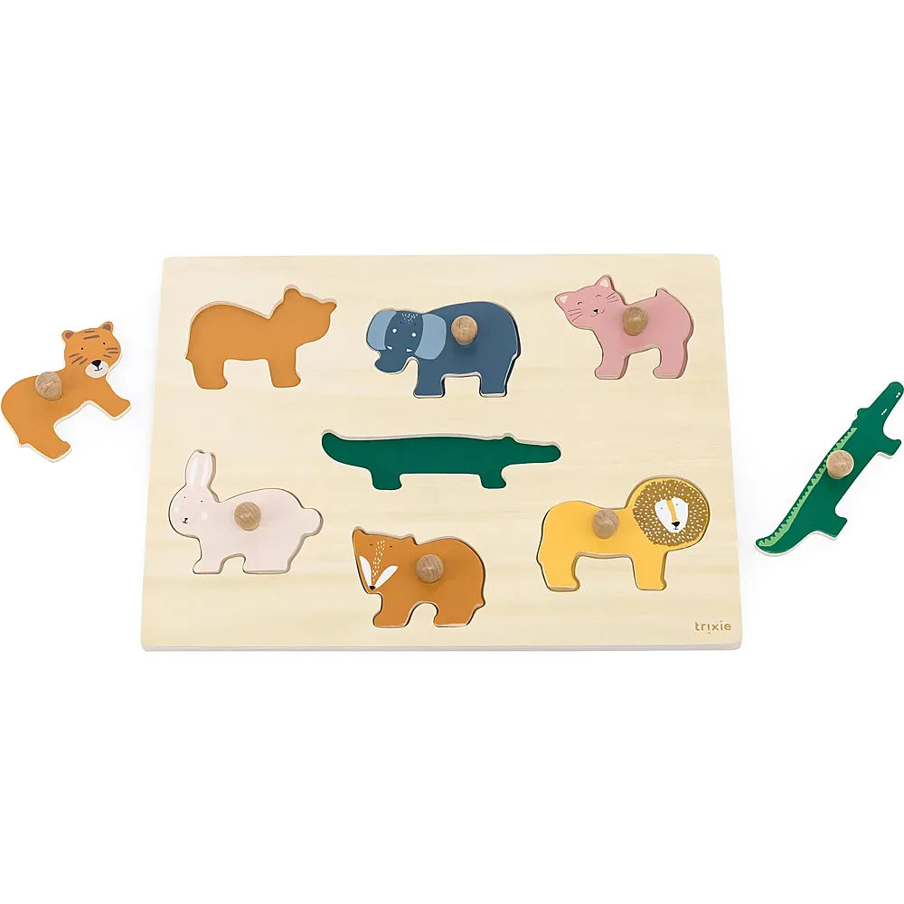 Trixie Greifpuzzle Tiere - 7 Teile