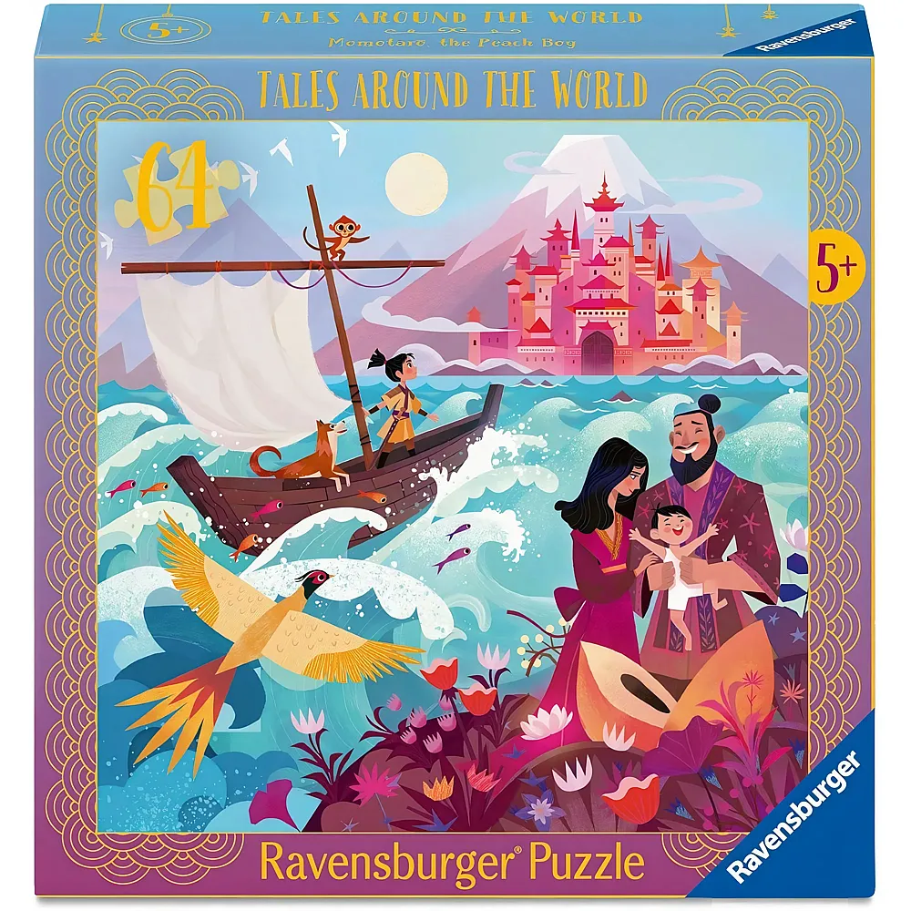 Ravensburger Puzzle Japanisches M�rchen - 64 Teile - Puzzle 10-104 Teile