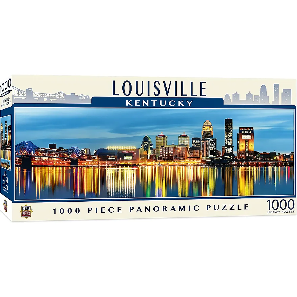 Master Pieces Puzzle Panorama Louisville, Kentucky 1000Teile