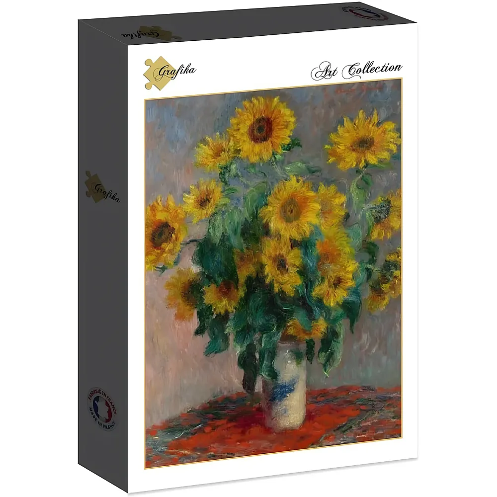 Grafika Puzzle Art Collection Claude Monet: Bouquet of Sunflowers, 1881 - 2000 Teile