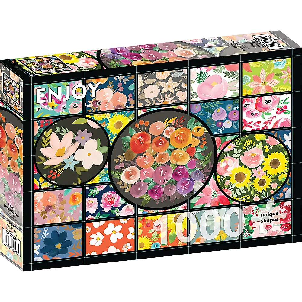 Enjoy Puzzle Lacy's Flower Garden - 1000 Teile