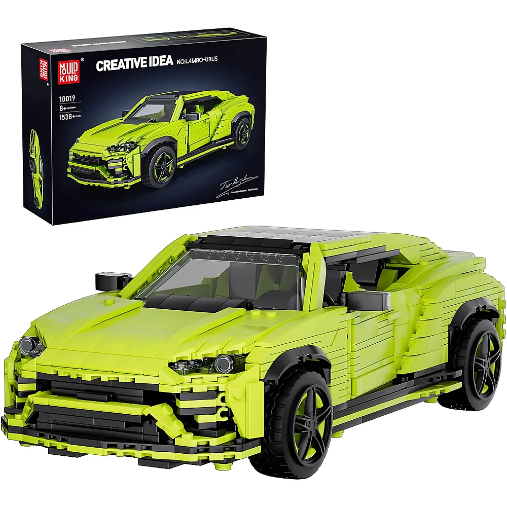 Mould King Creative Idea Supersportwagen statische Version 10019 - Klemmbausteine Fahrzeuge