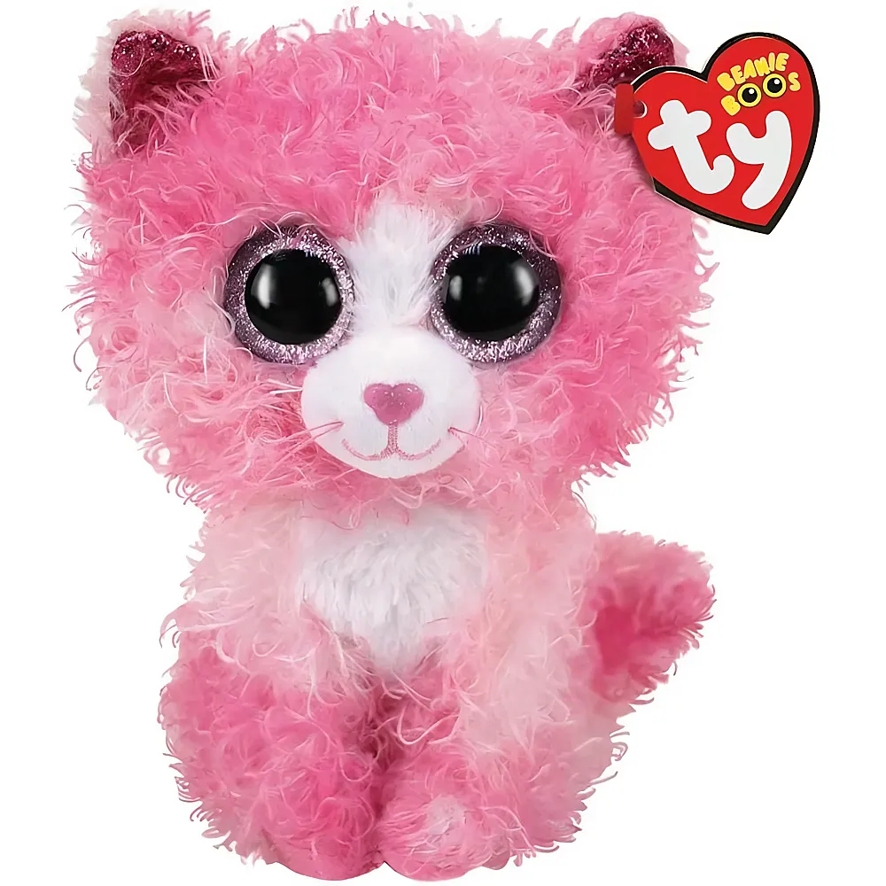 Ty Beanie Boos Reagan die Katze - 15 cm | Katzen Pl�sch