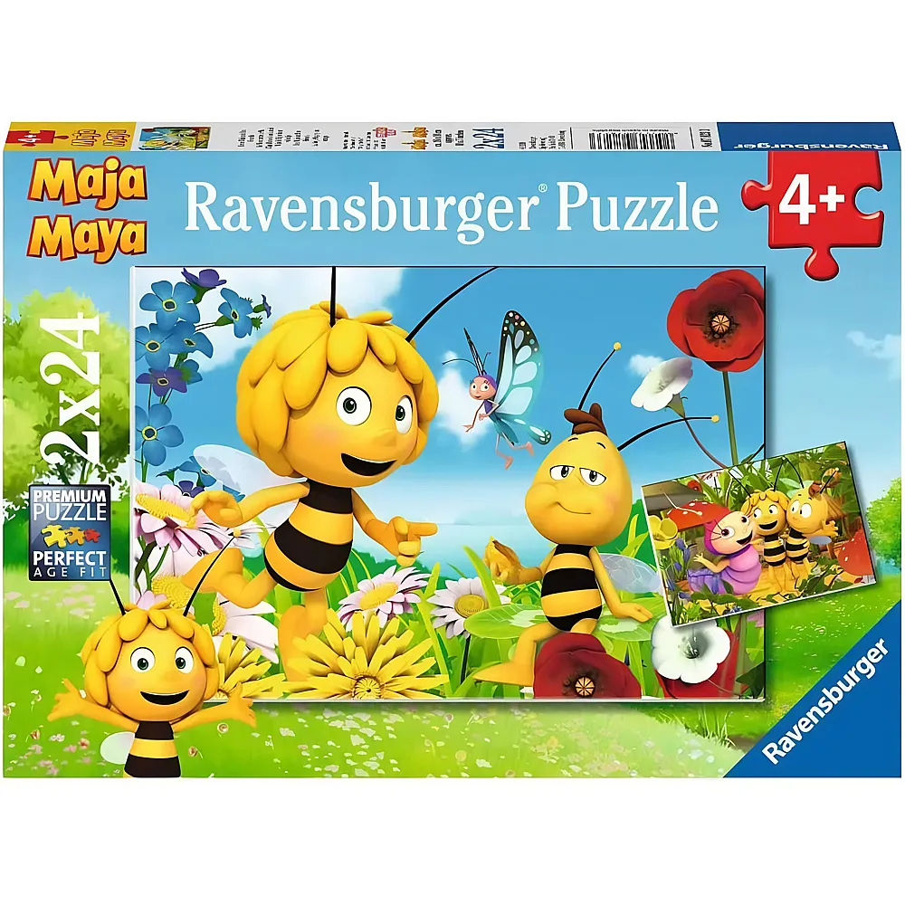 meinspielzeug - Ravensburger Puzzle Biene Maja und ihre Freude - 24 ...