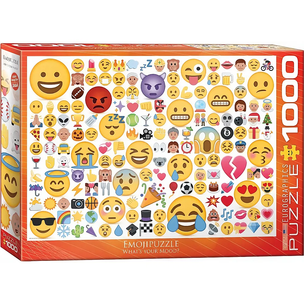 Eurographics Puzzle Emoji -What's your Mood 1000Teile | Puzzle 1000 Teile