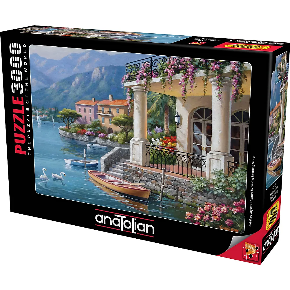 Anatolian Puzzle Villa On The Bay - 3000 Teile