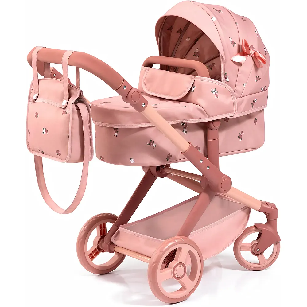 Bayer Kombi-Puppenwagen Xeo Rosa