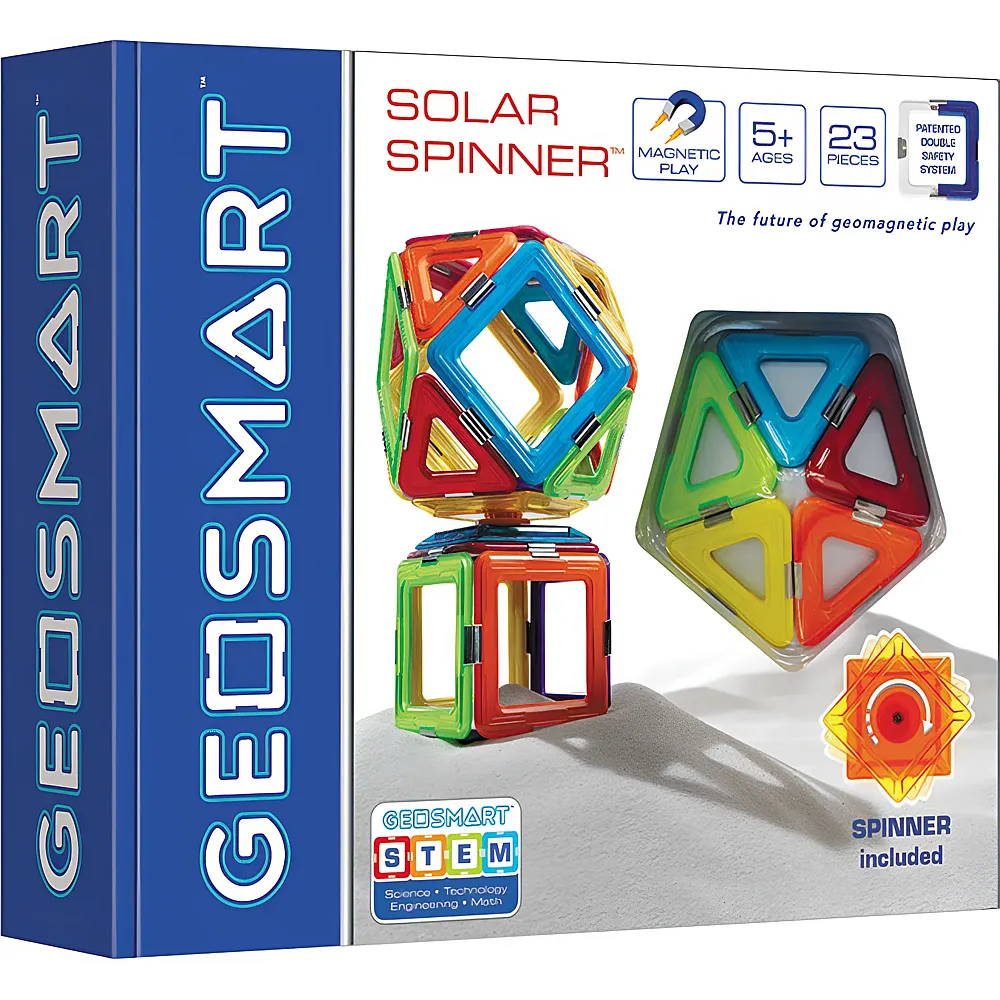 GeoSmart Geoshapes Solar Spinner 23Teile