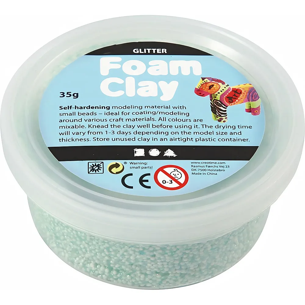 Creativ Company Modelliermasse Foam Clay - 35 g - Kneten & Formen