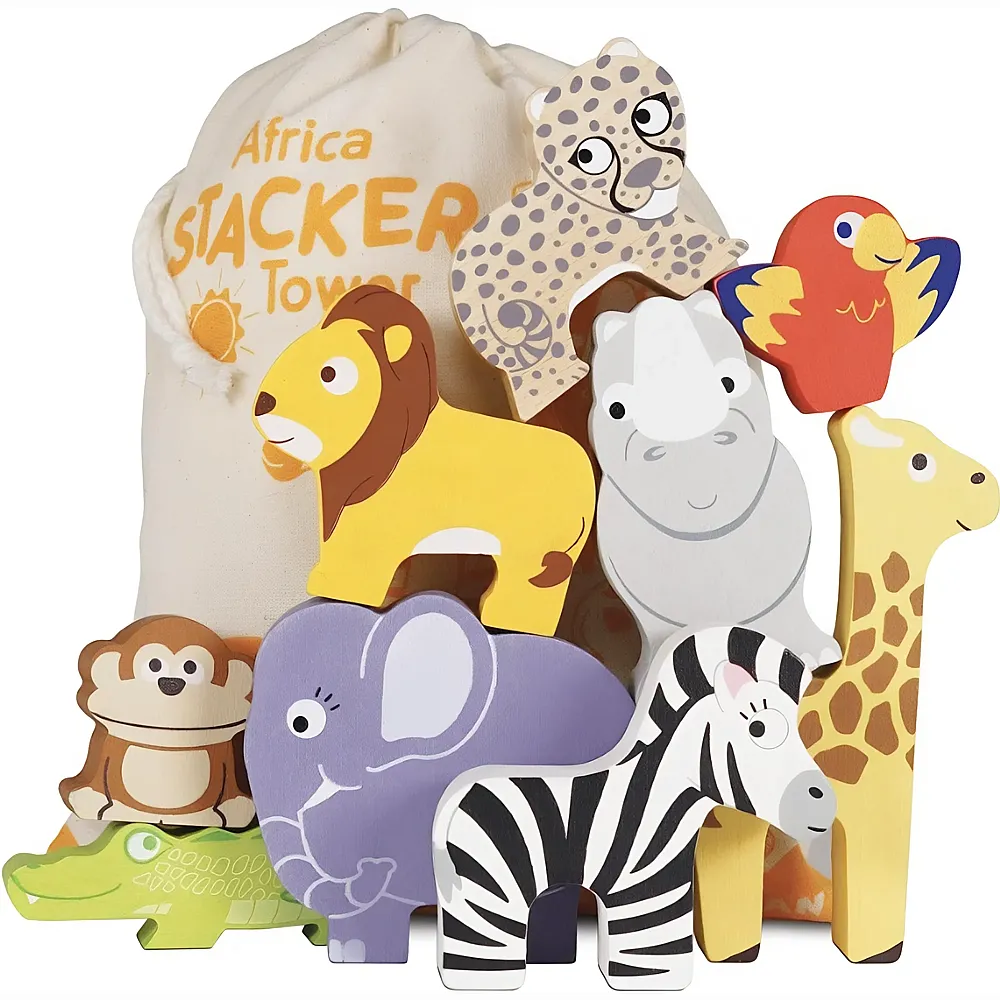 Le Toy Van Stapelspiel Afrika