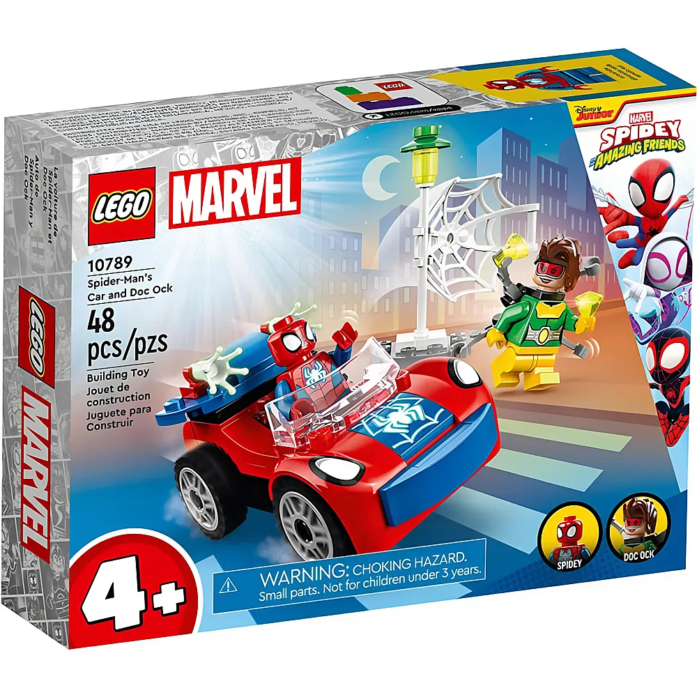 LEGO Marvel Super Heroes Spiderman Spider-Mans Auto und Doc Ock 10789