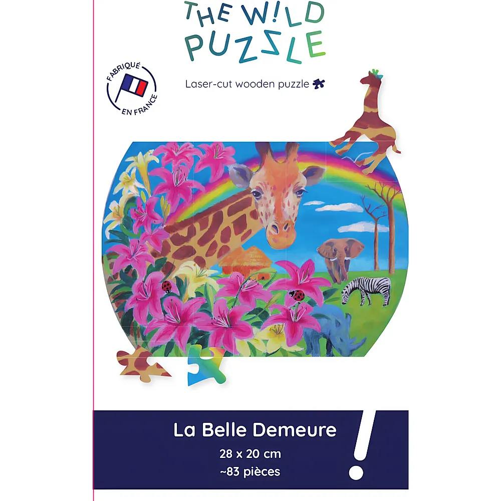 The Wild Puzzle Ein sch�ner Unterschlupf - 83 Teile