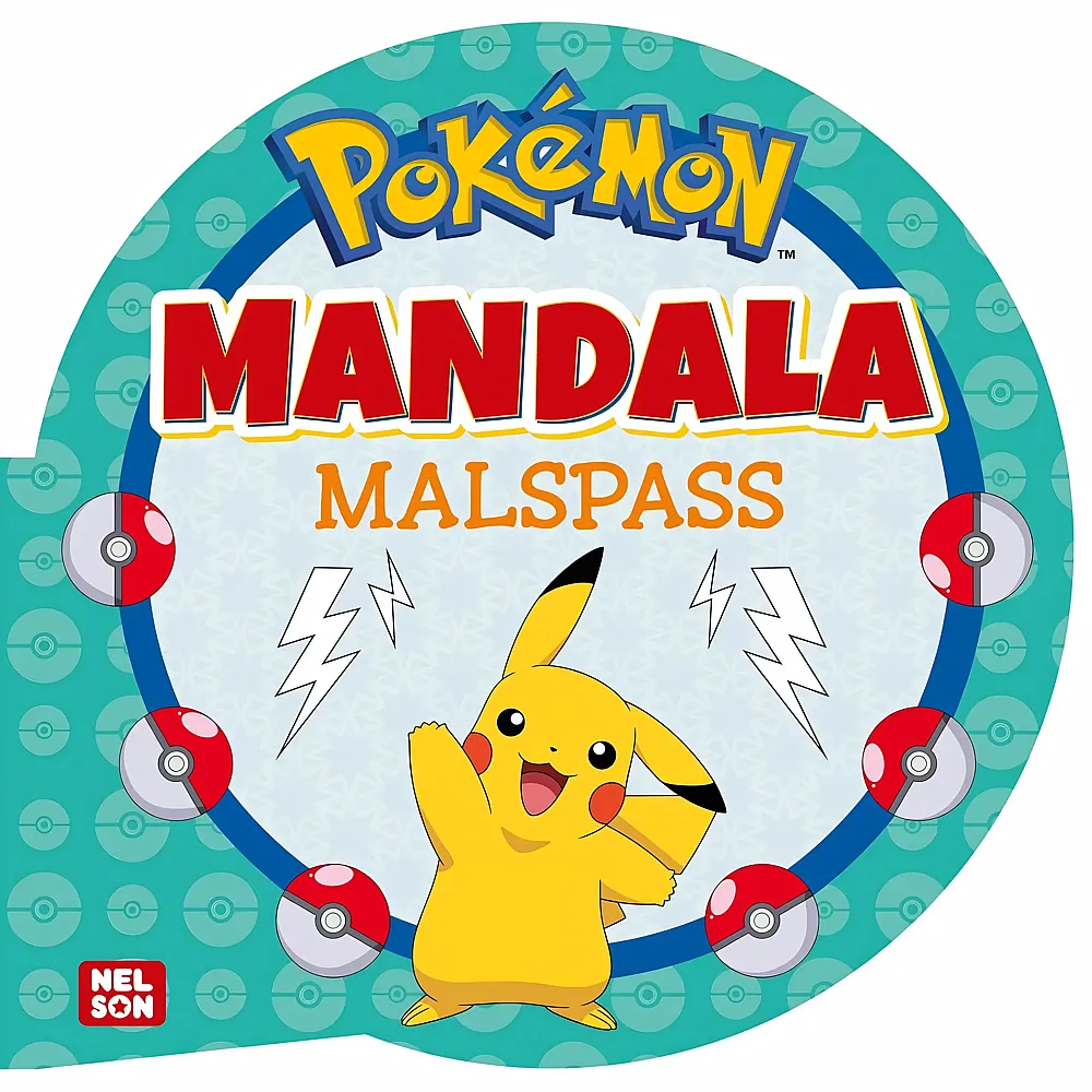 Nelson Activity-Buch: Pok�mon Mandala-Malspass