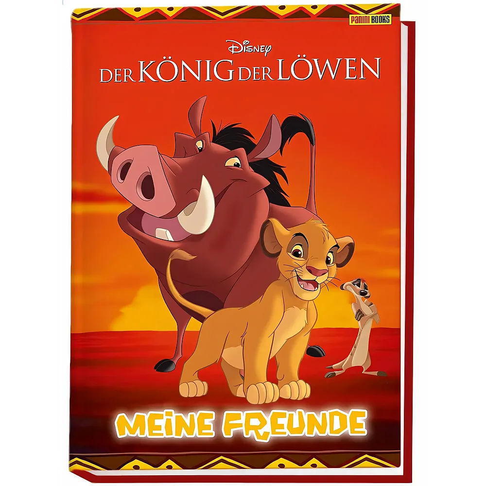 Panini Freundebuch - Der K�nig der L�wen