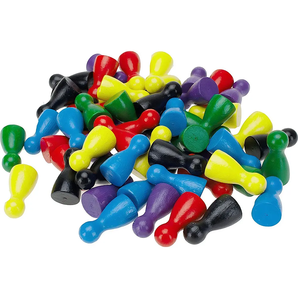 Gico Halmakegel 6 Farben - 60 Teile | Spielezubeh�r