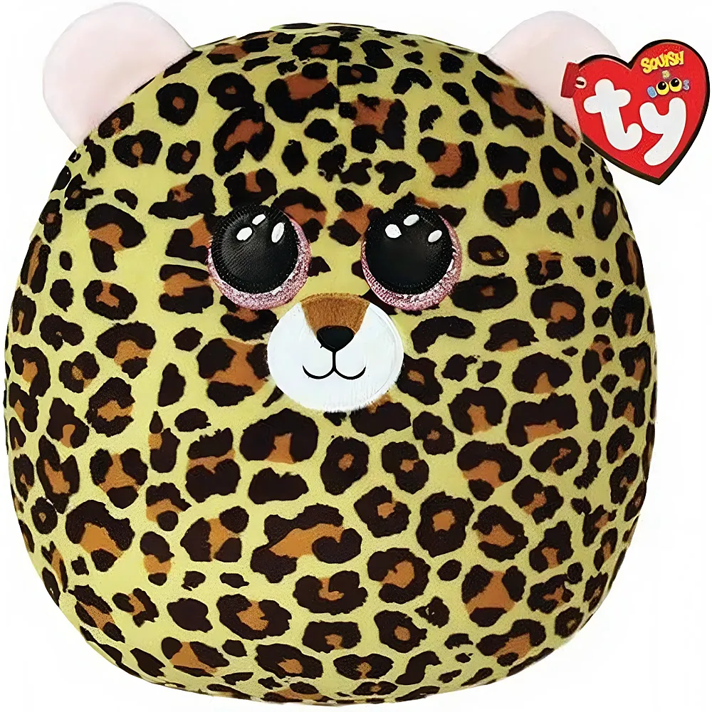 Ty Squishy Beanies Leopard Livvie 35cm | Raubkatzen Plsch