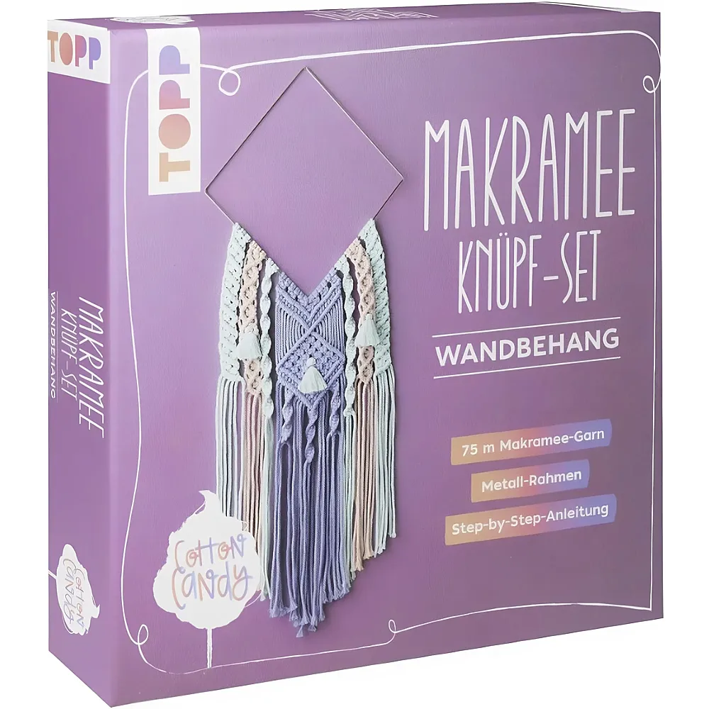 meinspielzeug - Frechverlag Makramee-Set Wandbehang