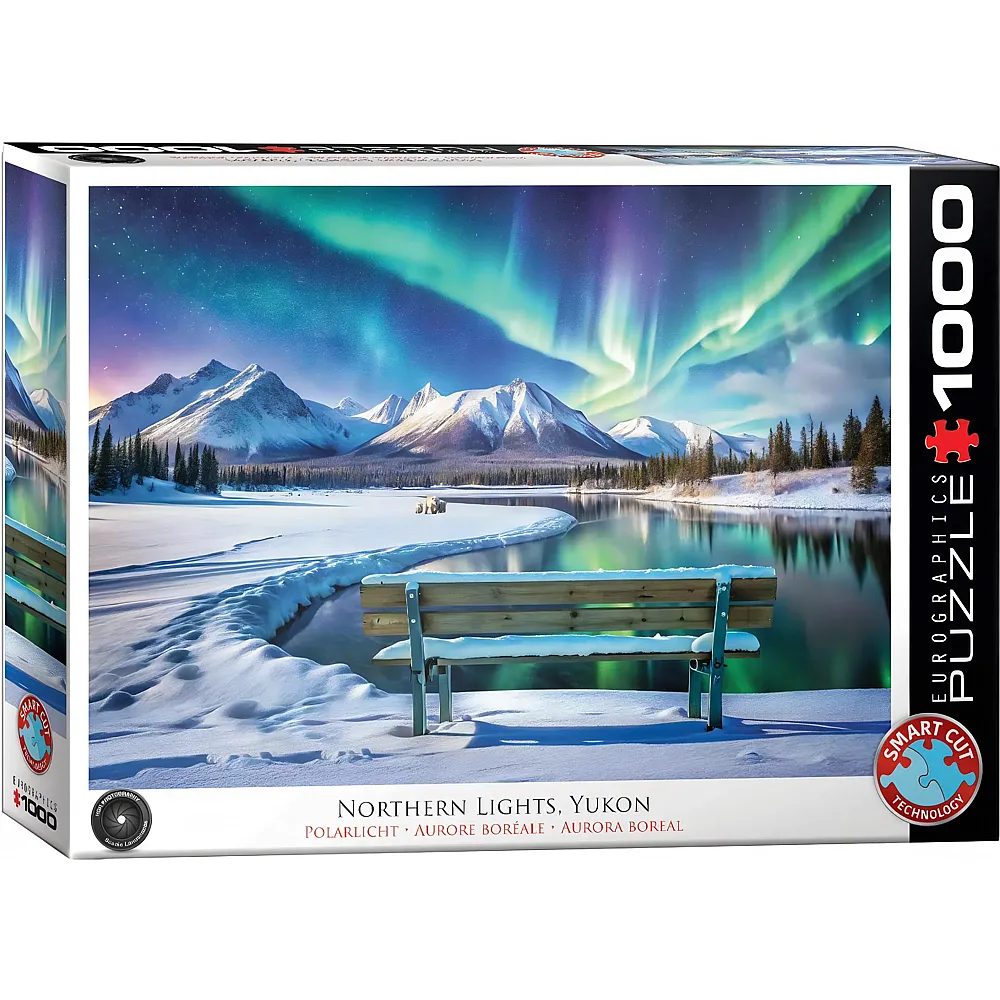 Eurographics Puzzle Yukon Polarlichter - 1000 Teile