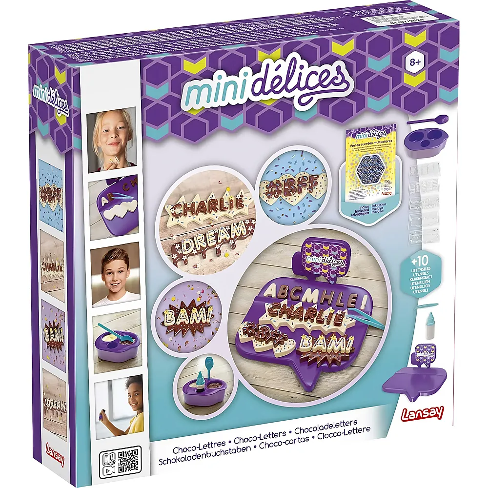 Lansay Mini Delices Mon Atelier Choco-lettres - Mehrsprachig