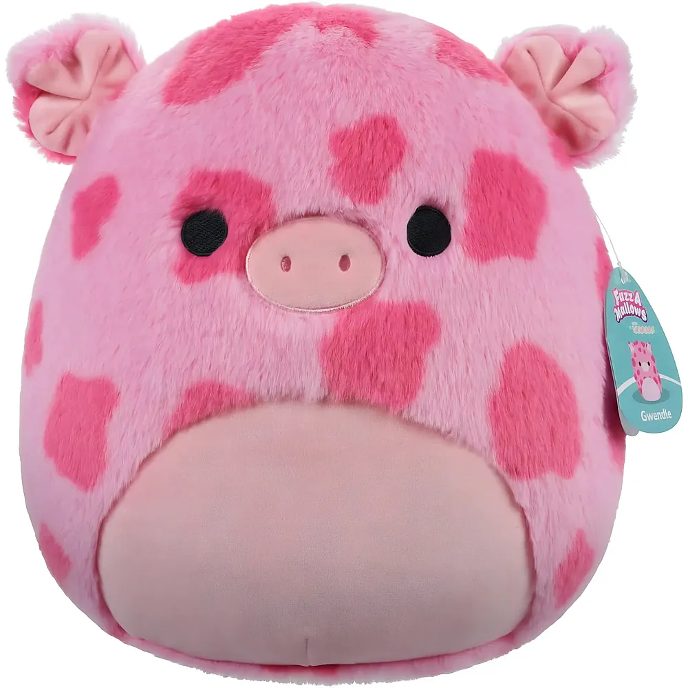 Squishmallows FuzzAMallows Gwendle das Schwein 30cm