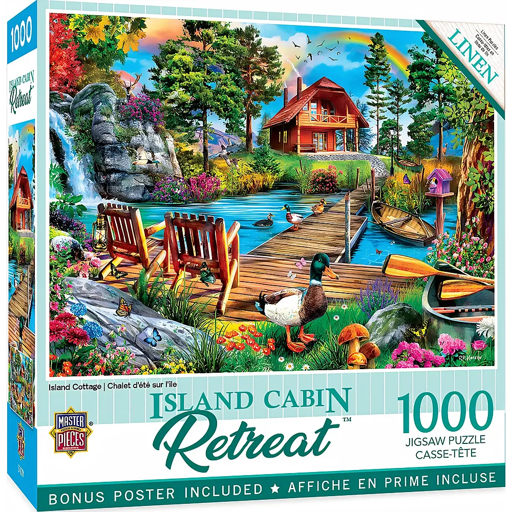 Master Pieces Puzzle Inselparadies - 1000 Teile