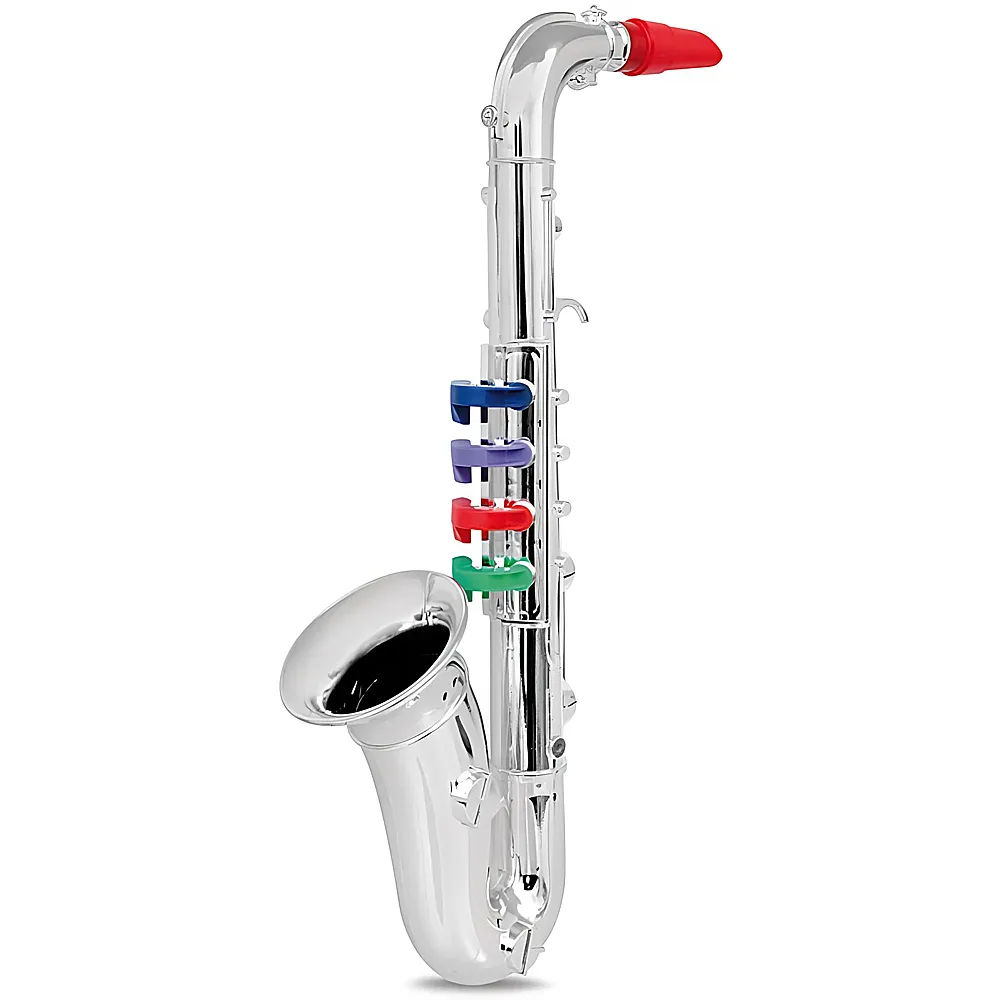 Bontempi Saxophone mit 4 farbigen Tasten | Blasinstrumente