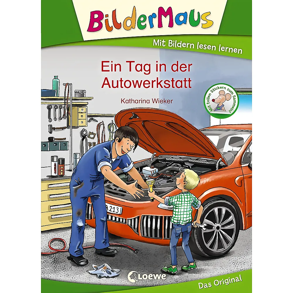 Loewe Bildermaus Ein Tag in der Autowerkstatt