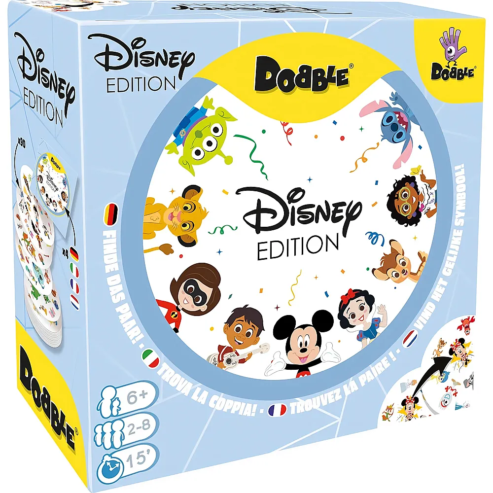 Zygomatic Dobble Disney Edition - Mehrsprachig