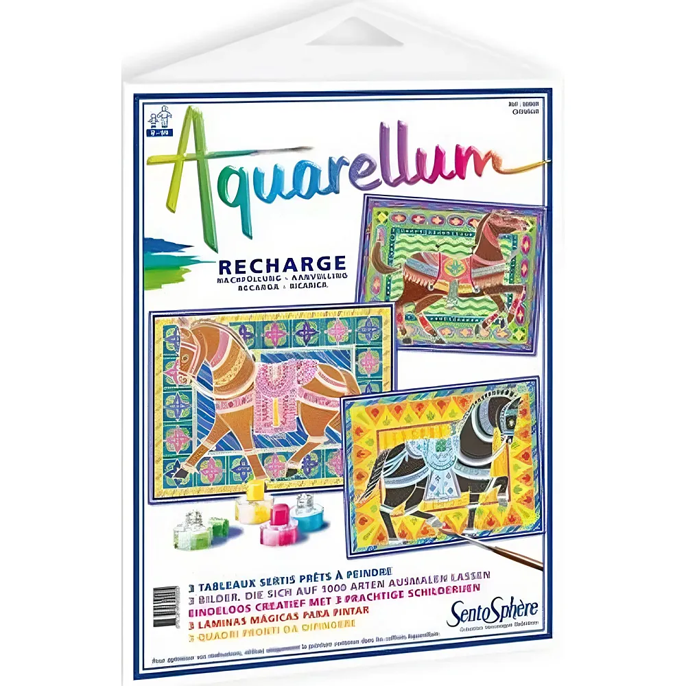Sentosphere Aquarellum Pferde Nachf�llpackung | Malsets