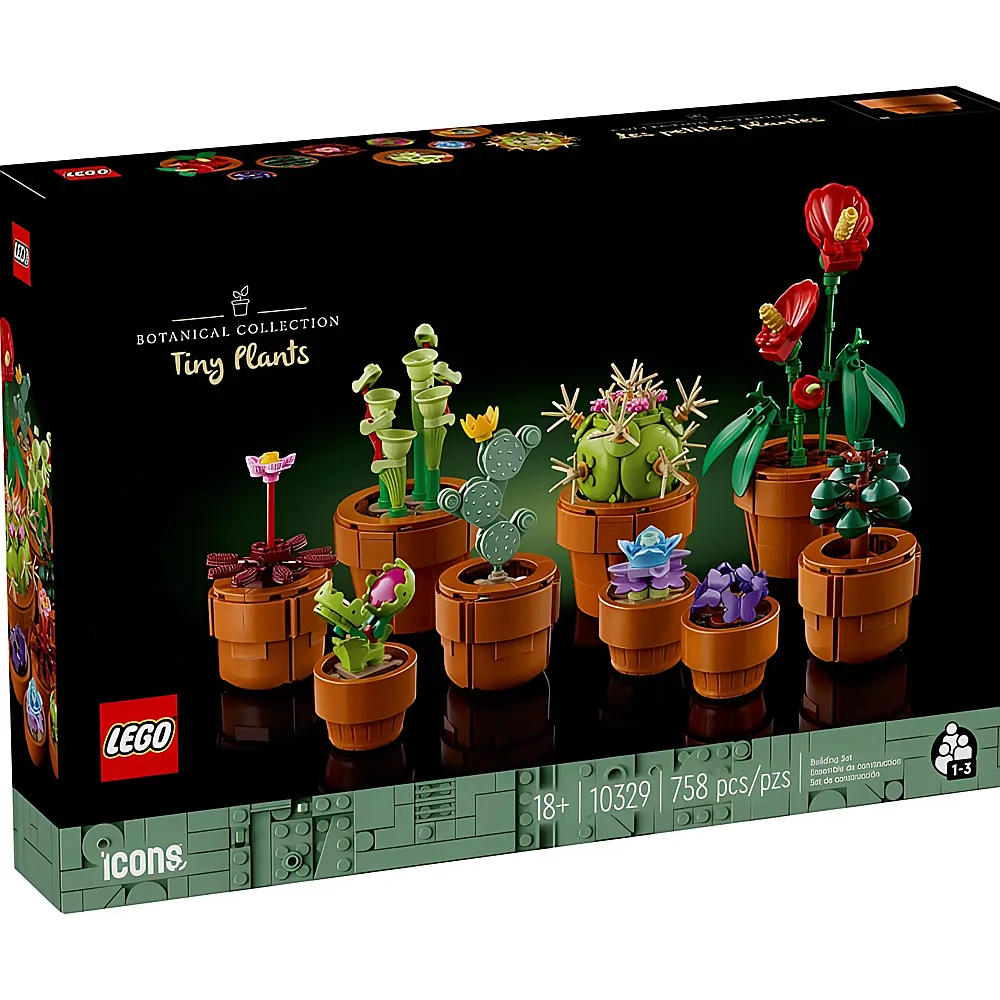 LEGO Icons Botanical Collection Mini Pflanzen 10329