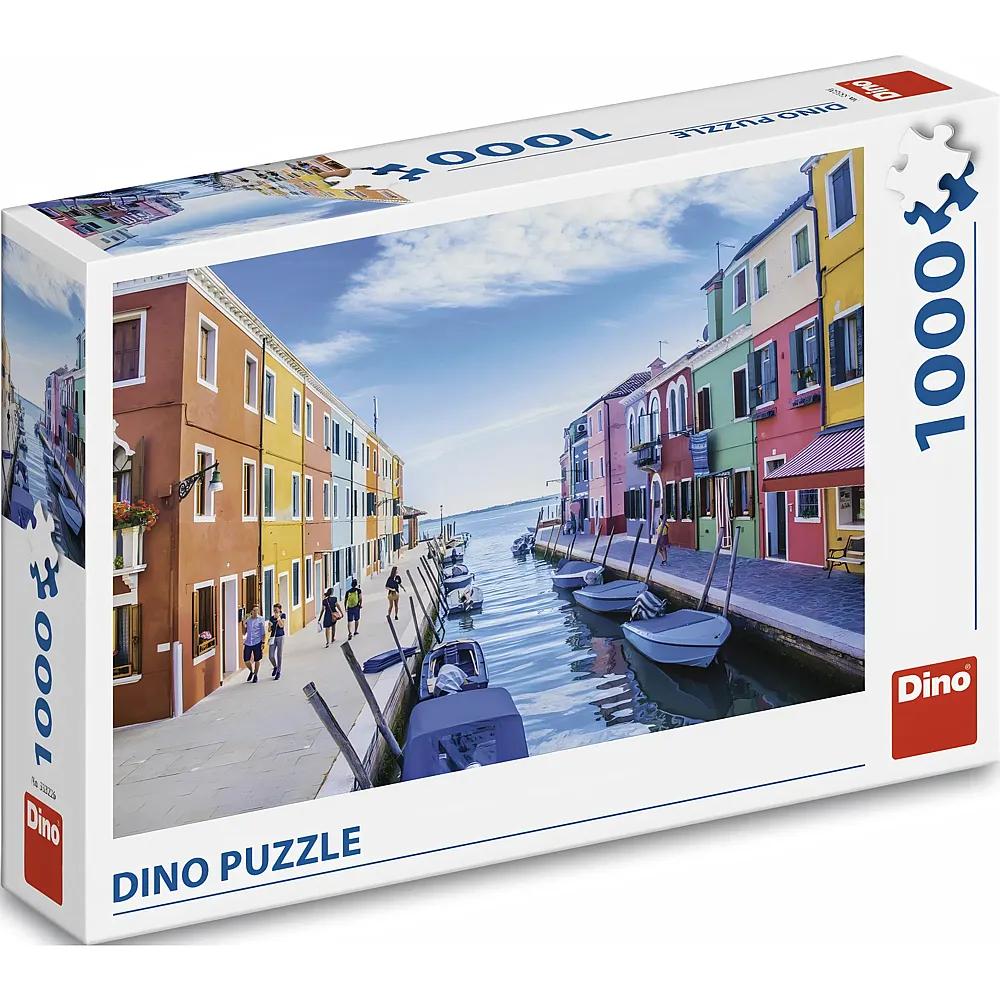 Dino Puzzle Kanal In Venedig - 1000 Teile