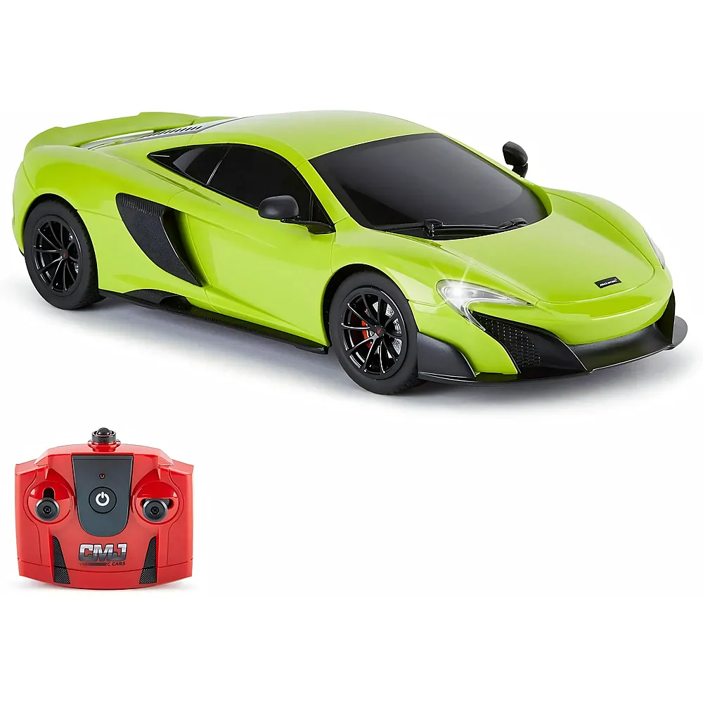 CMJ RC 1:18 McLaren 675LT mit Licht Gr�n