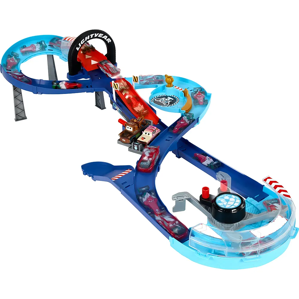 Mattel Disney Cars GRC Sprung Rennstrecke