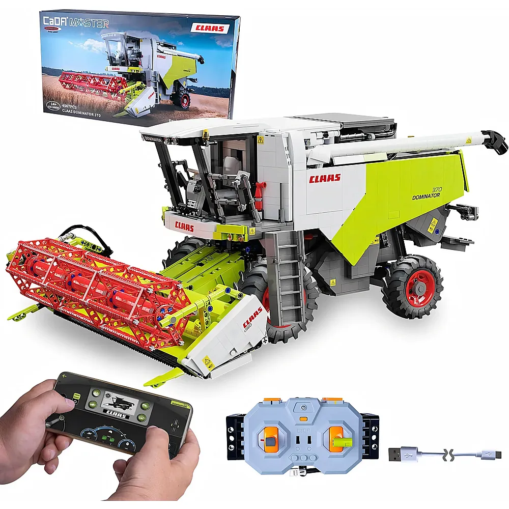 CaDa Master Ferngesteuerter Claas Dominator 370 4567Teile