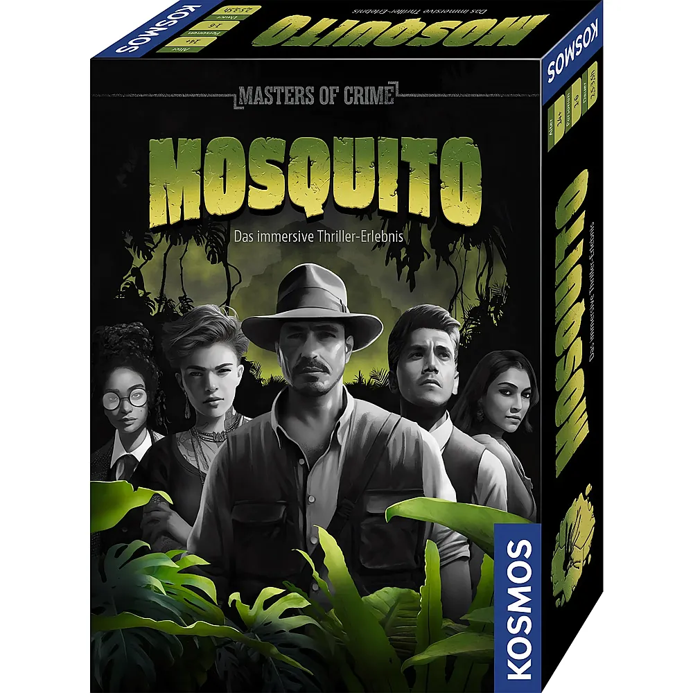 Kosmos Masters of Crime Mosquito - Immersives Thriller-Erlebnis - Deutsch