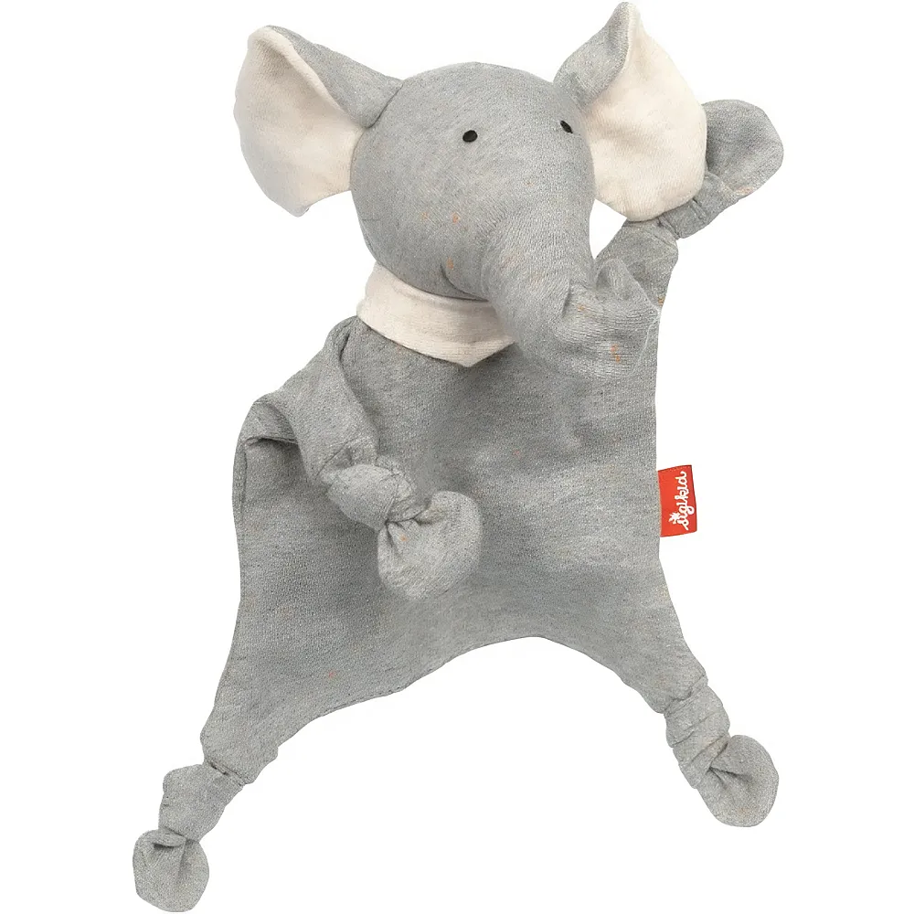 Sigikid Baby Mini Schnuffeltuch Elefant 18cm