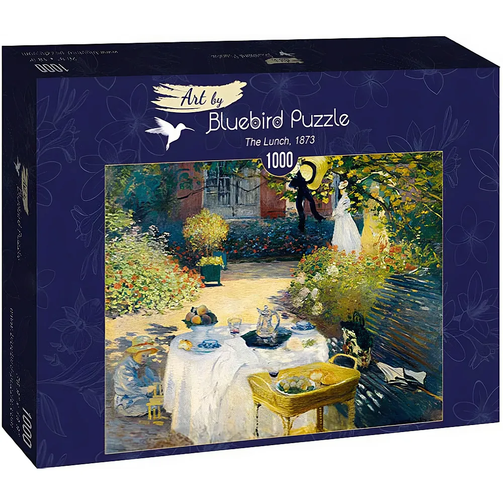 Bluebird Puzzle Claude Monet The Lunch, 1873 1000Teile