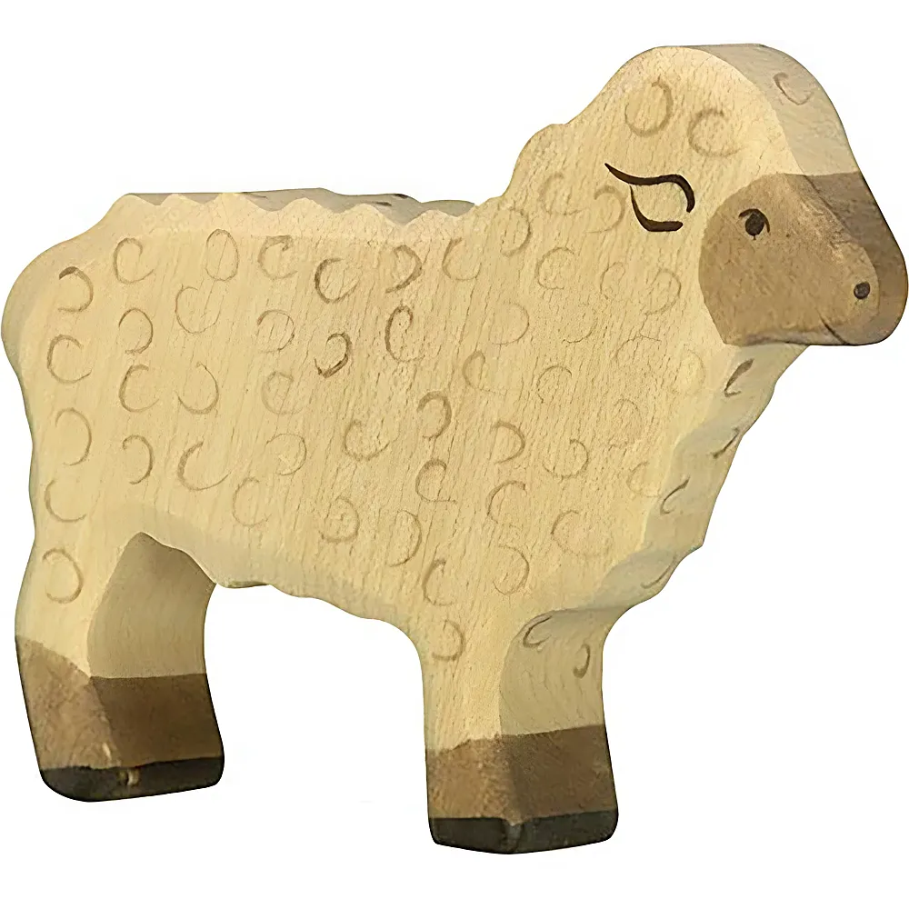 Holztiger Schaf stehend | Bauernhoftiere