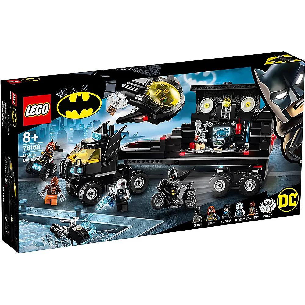 LEGO DC Universe Super Heroes Batman Mobile Batbasis 76160
