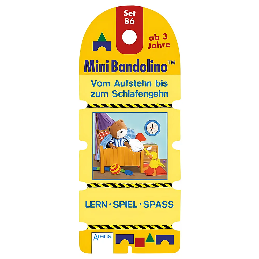 Arena Mini Bandolino Vom Aufstehn bis zum Schlafengehen Nr.86 | Lern - Spiel - Spass