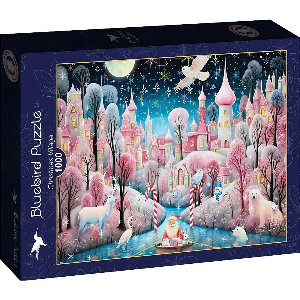 Bluebird Puzzle Weihnachtsdorf - 1000 Teile