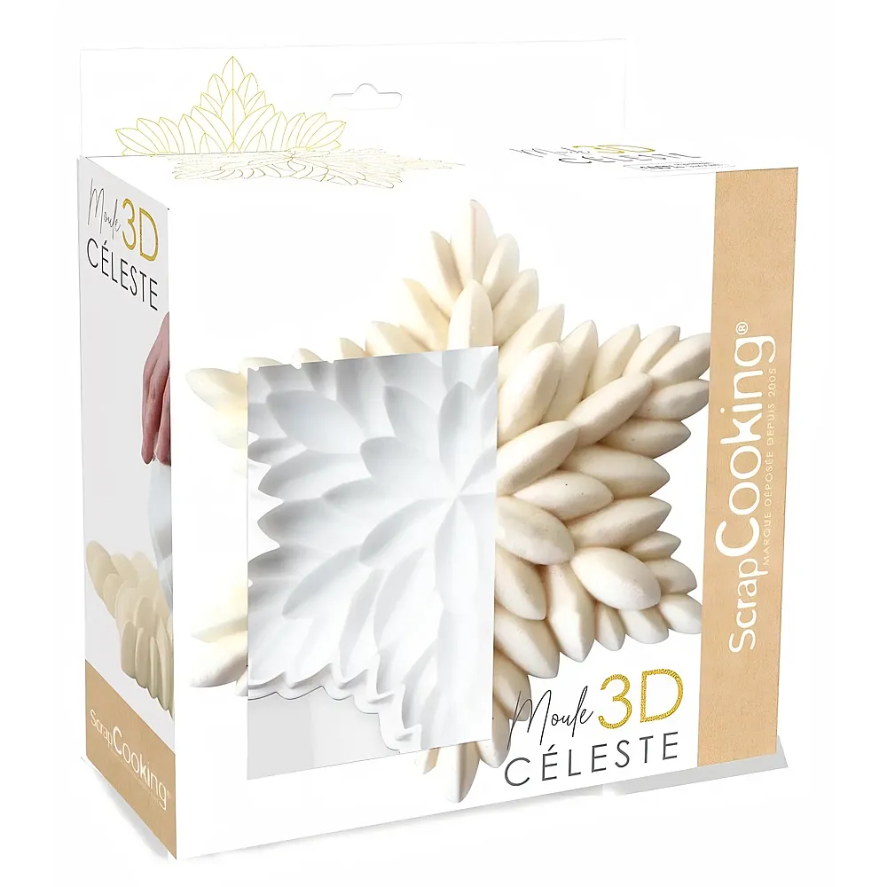 ScrapCooking Silikonform 3D Celeste