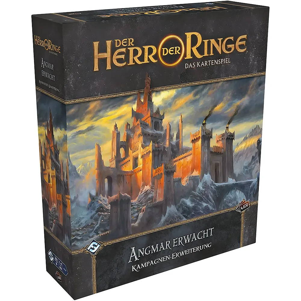 Fantasy Flight Games Der Herr der Ringe: LCG  Angmar erwacht Kampagnen-Erweiterung - Deutsch