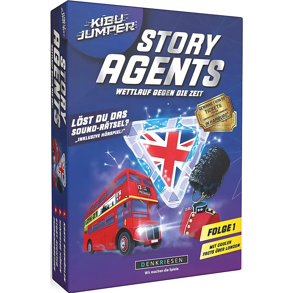 Denkriesen KIBU JUMPER Story Agents London Wettlau - Suche
